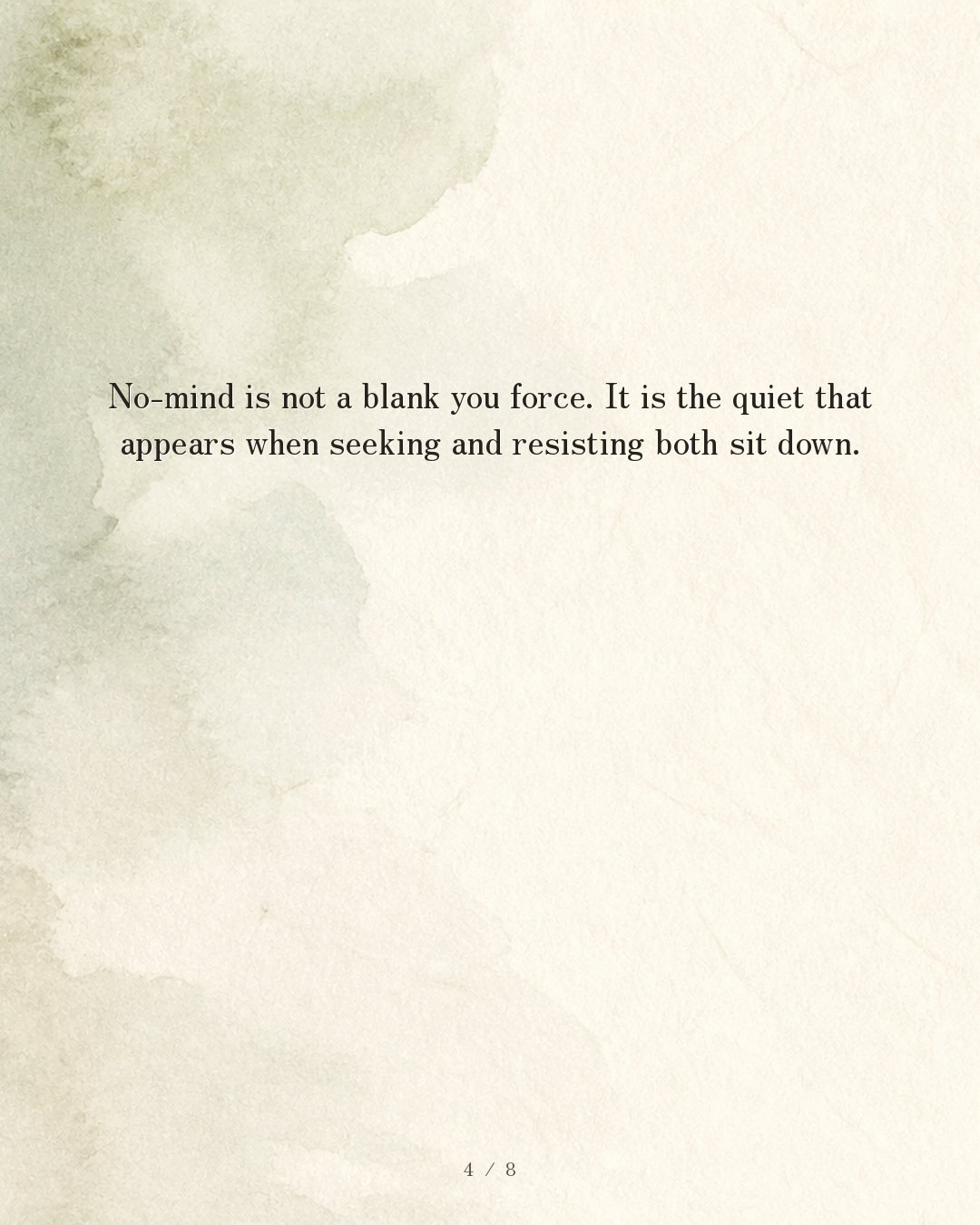 Slide 4 — no-mind (meditation)